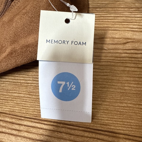 Universal Thread Kendra Boots Sz 7.5 Kitten Heel 18" Tall Dress Chestnut Brown - Picture 12 of 13